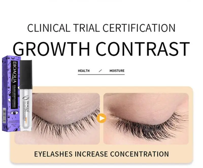 Sérum de Croissance Rapide des Cils en 7 Jours, Rehausseur de Sourcils, Traitement, Produit de Soins