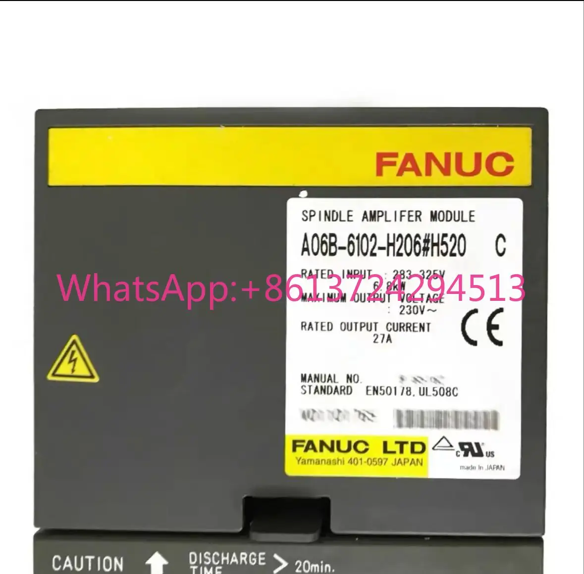 

A06B-6102-H206 New Fanuc Servo Driver IN STOCK Fast ship