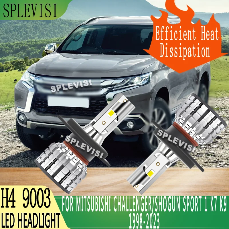 

prevents moisture ingress and internal corrosion LED Headlight Bulbs For MITSUBISHI CHALLENGER/SHOGUN SPORT 1 K7 K9 1998-2023