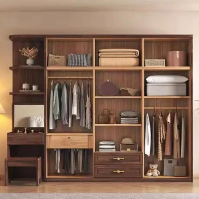 g*-drawer Storage Wardrobes Wooden Closet Organizer Shelves Luxury Wardrobe Living Room Hanging Clothes Bedroom Furniture