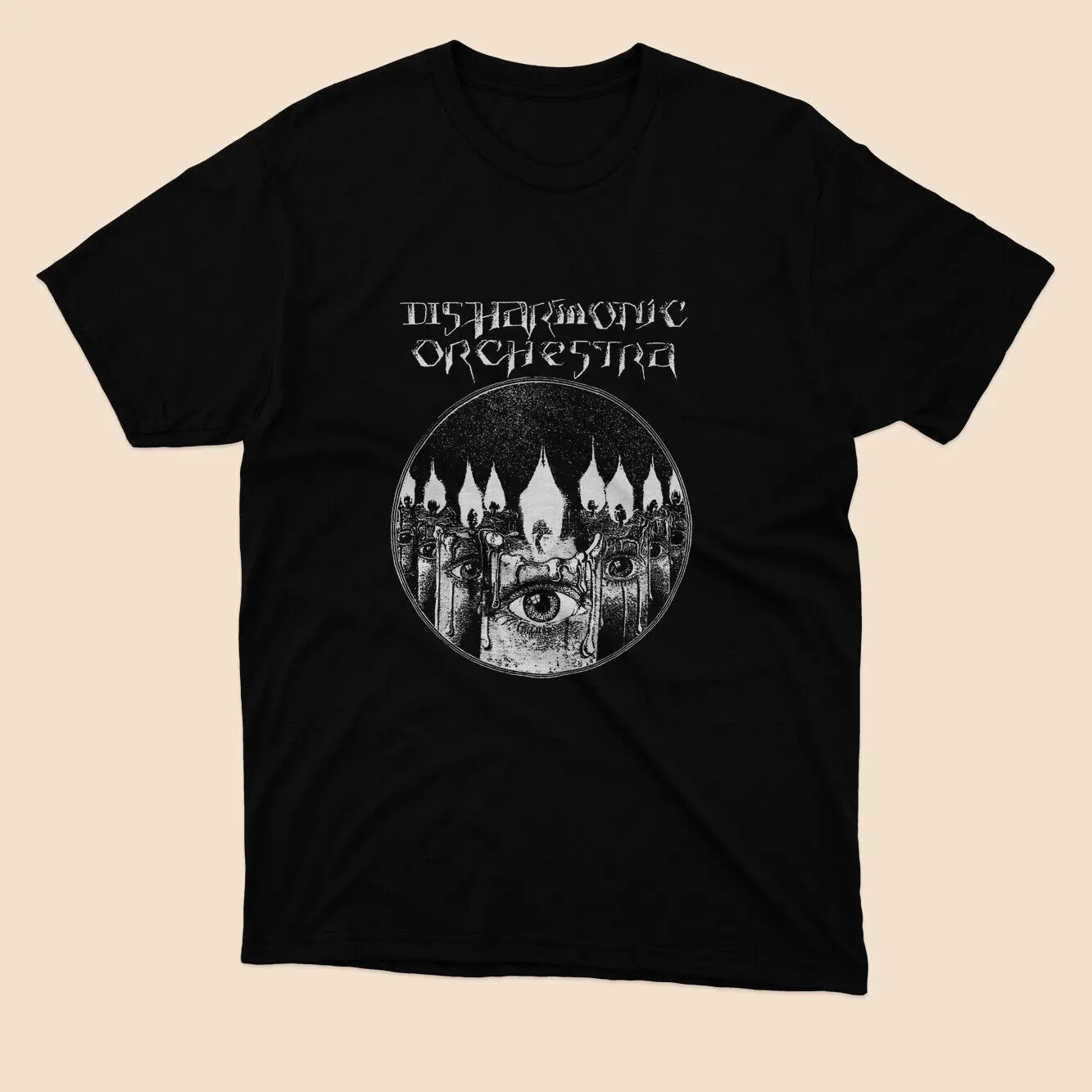 

Limited Disharmonic Orchestra - Candles Logo T-shirt Black Size S to 5XL