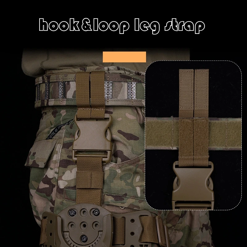 Funda de muslo táctica modular – Thigh Rig 360° compatible G17 M9 PX4 - imagen 4