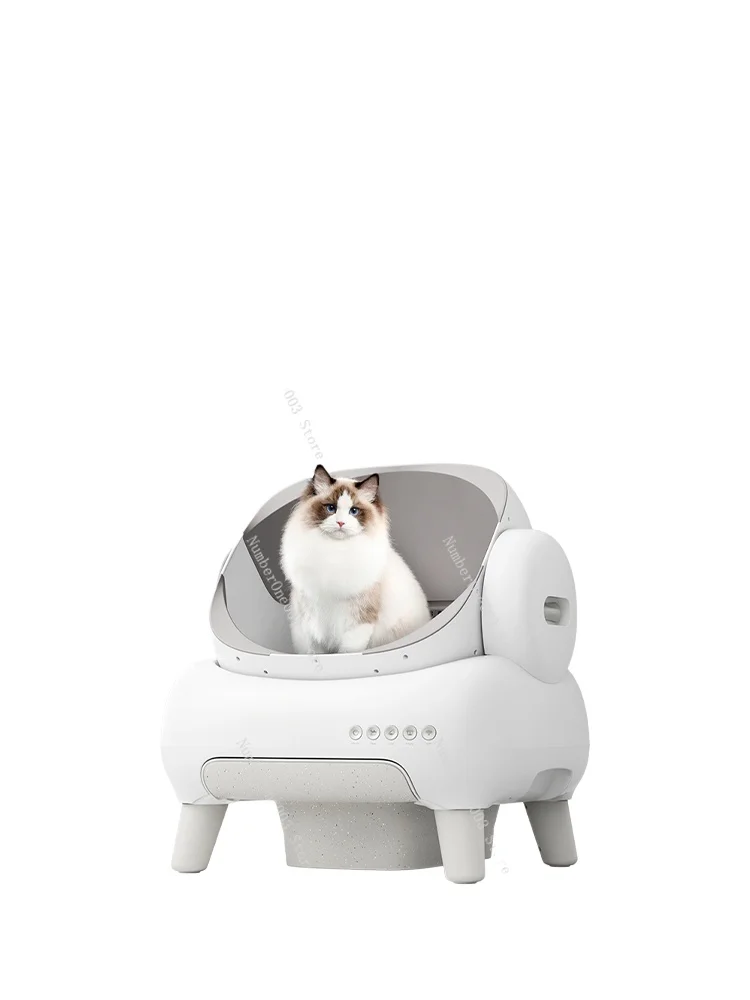 

Автоматический ящик для кошачьего туалета, открытый электрический чистящий кошачий туалет, большая машина для лопатки ланома