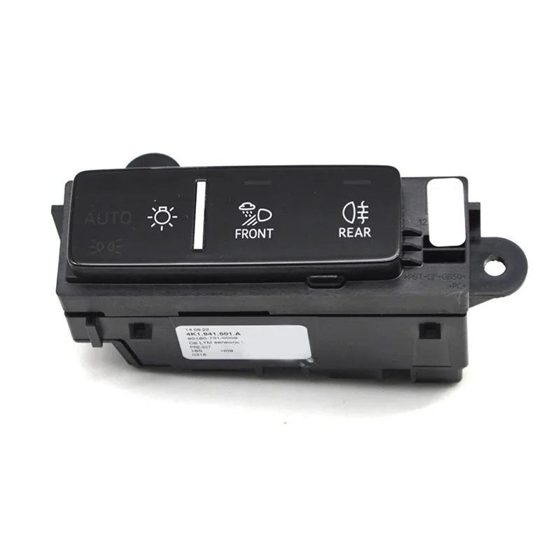

QB-4K1 941 501 A 4K1941501A Headlight Switch For A6 C8 S6 A7 Q7 Q8 2019-2021 Touch Screen Automatic Front Light Switch