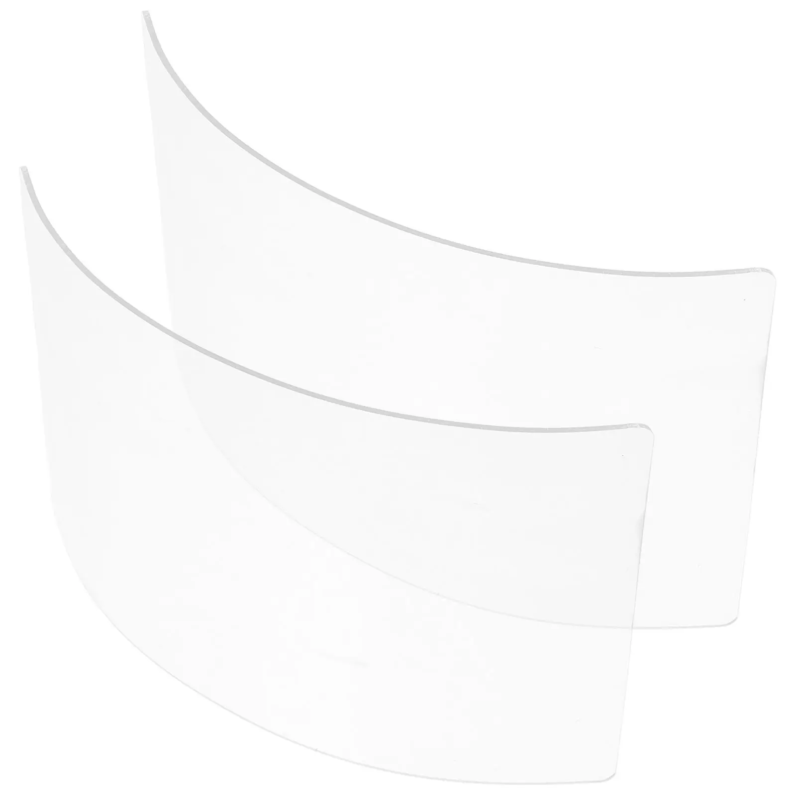 

2Pcs Sandblasting Hood Cap Screen Protective Lens for Outdoor Work Facial Mask Lens Sandblasting Mask Protector Industry Hood