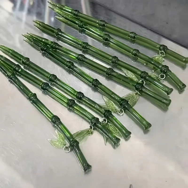 2 Stück chinesische Mode-Haarnadel, Retro-Bambus-Scheiben-Haarnadel, hochwertiges Harzmaterial, geeignet für den täglichen Haarschmuck von Frauen – Detail 8
