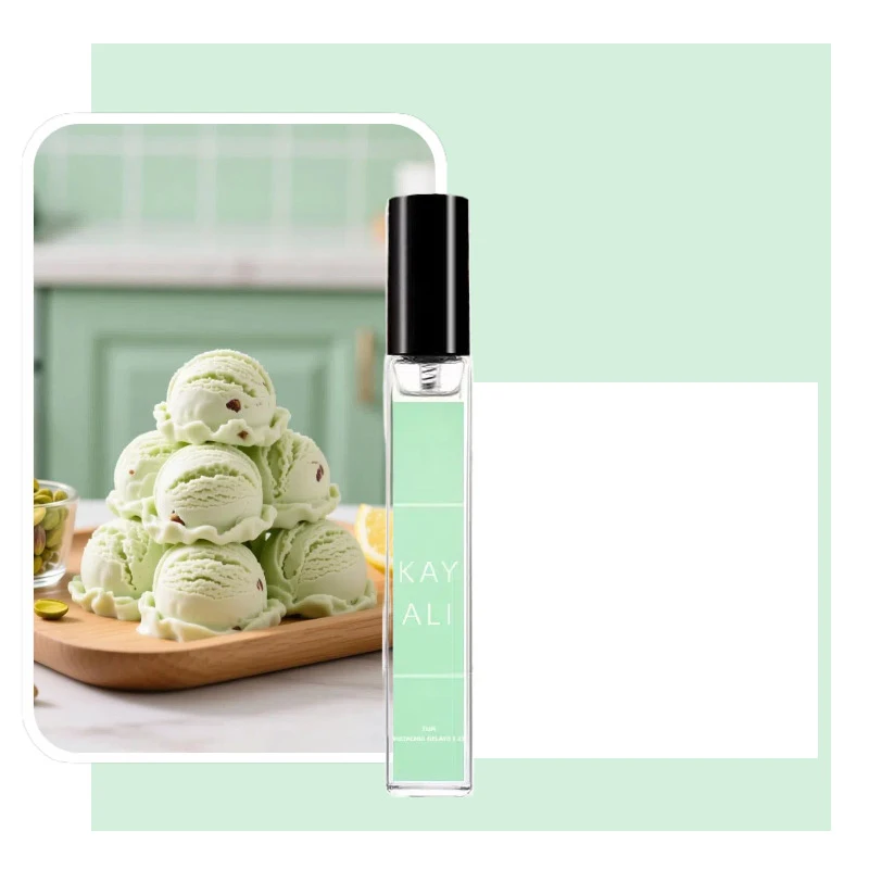 العلامة التجارية 10 مللي الفانيليا كاندي روك سكر عطر زيت أو دو برفوم للجنسين رائحة الكرز الفستق الآيس كريم عطر دائم هدايا