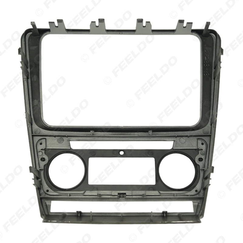 Car Radio Stereo 2DIN Fascia Panel Refitting Frame Facia Trim Install Mount Kit For Skoda Octavia(10~13)