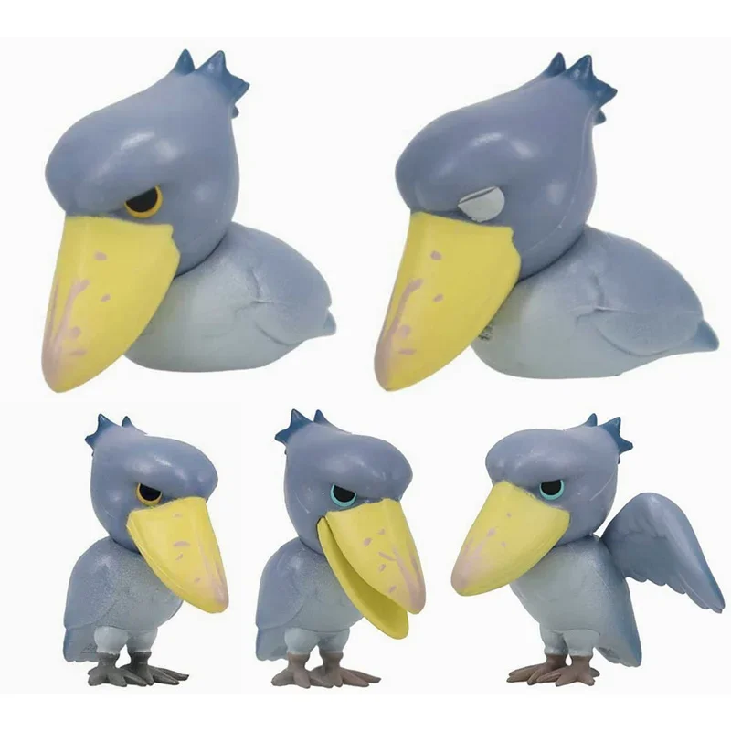 

TARLIN Kawaii Cute Original Japan Gashapon Figure Anime Shoebill Big Bird Keychain Miniature Items Figurine Capsule Toy