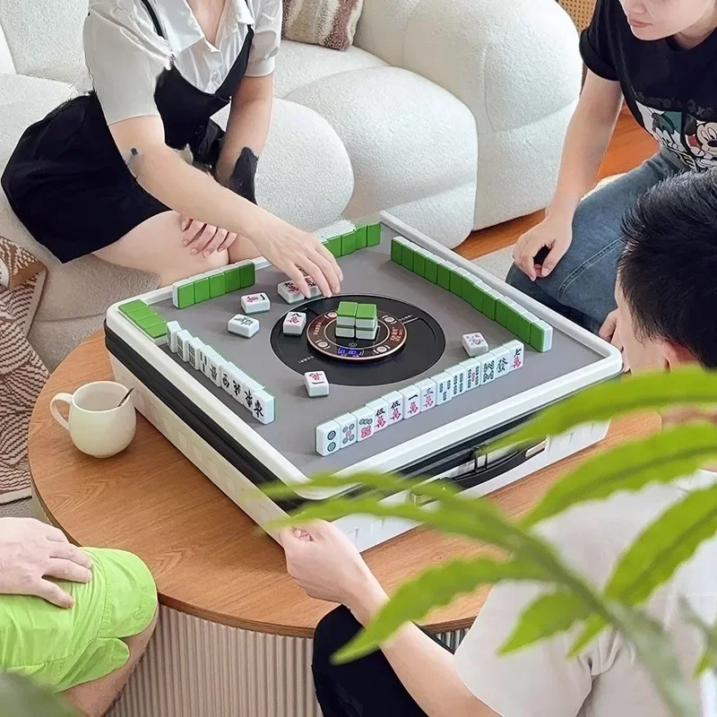 

Portable Small Mahjong Machine Automatic Mini Portable Small Mahjong Table Household Outdoor Outdoor