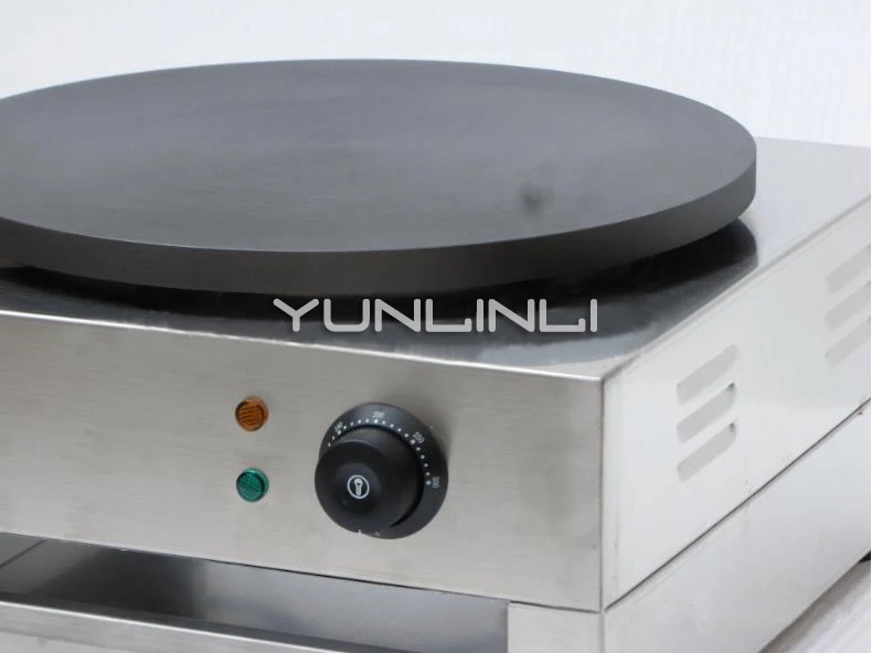 400mm業務用パンケーキメーカー 電気コーティングクレープメーカー 卓上ノンスティックパンケーキ製造機 CH-1 2025 NEW