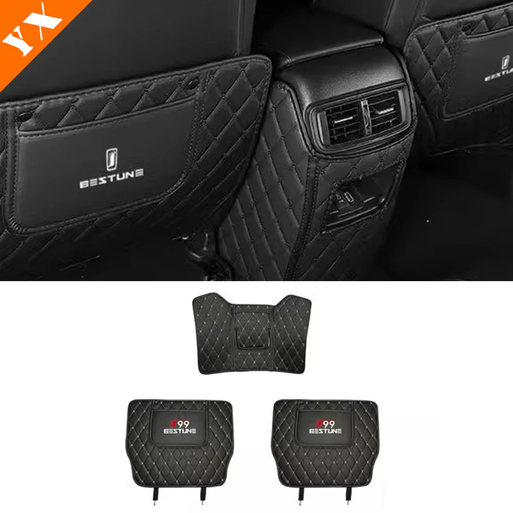 

Аксессуары для Faw Bestune t99 2023 2024 кожаный чехол для защиты заднего сиденья автомобиля от ударов/пыли/царапин