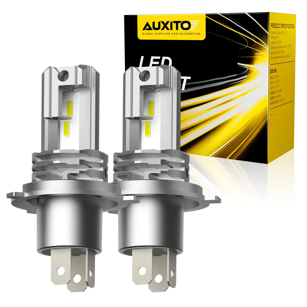 1/2Pcs M4 H4 LED Canbus 9003 HB2 Headlight for KIA Rio Sportage Honda Civic CR-V fit Hyundai Accent Toyota Corolla RAV4 Prius