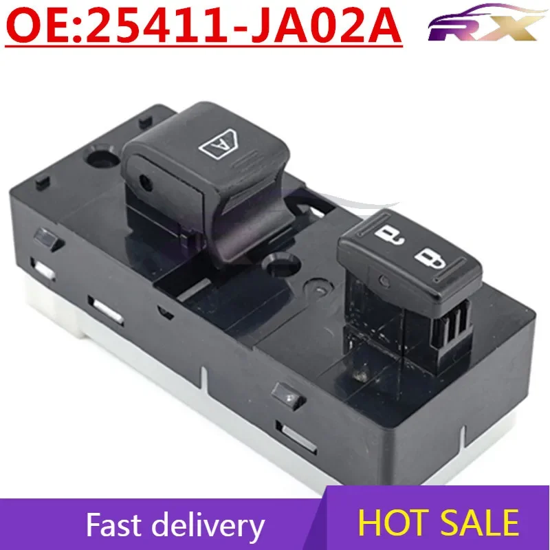 NEW:25411-JA02A   Power Window Master Control Switch For Nissan Altima