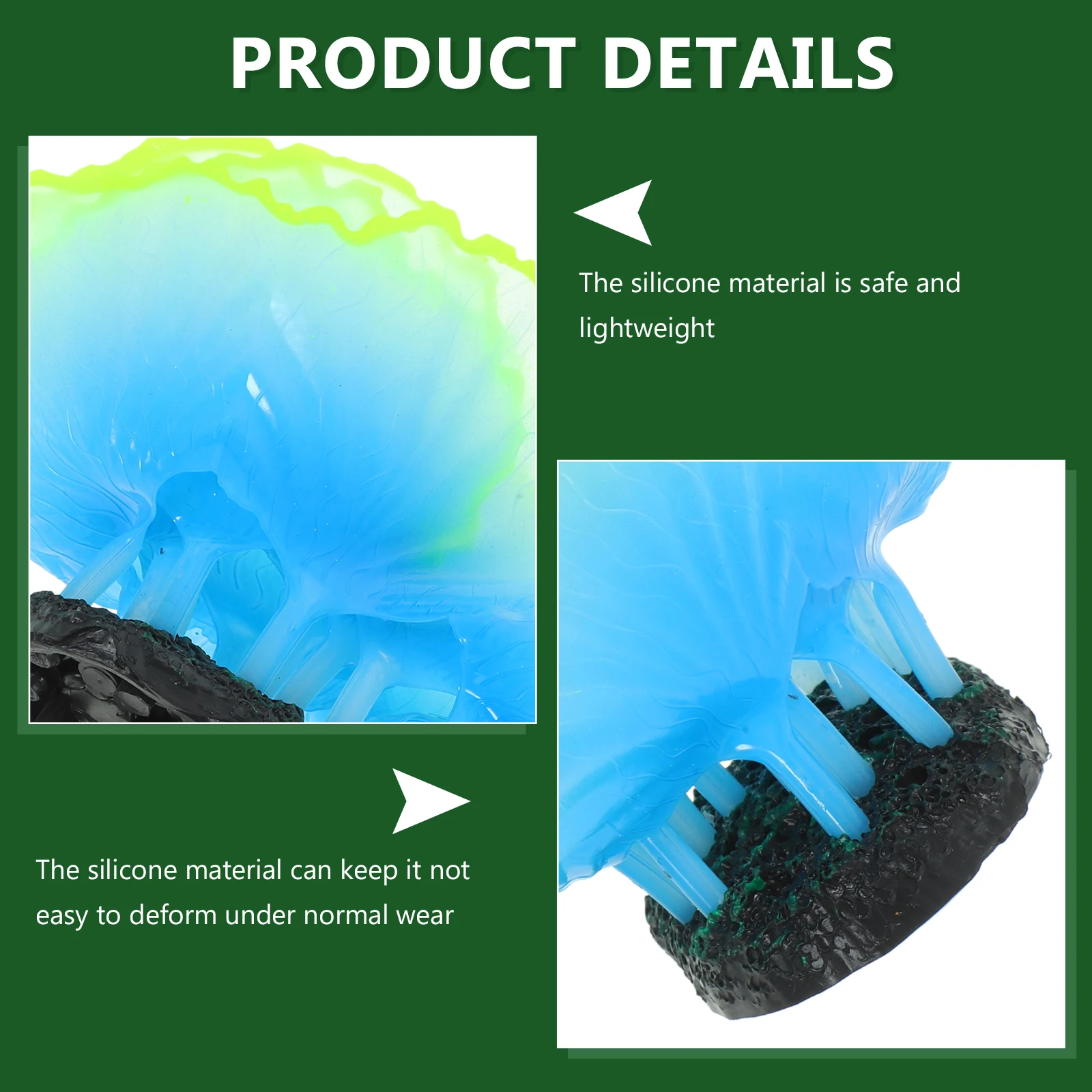 

Silicone Decoration Fish Tank Artificial Landscape Decor Simulation Sculpture Fake For Aquarium Fish Tank Decor Aquarium Coral