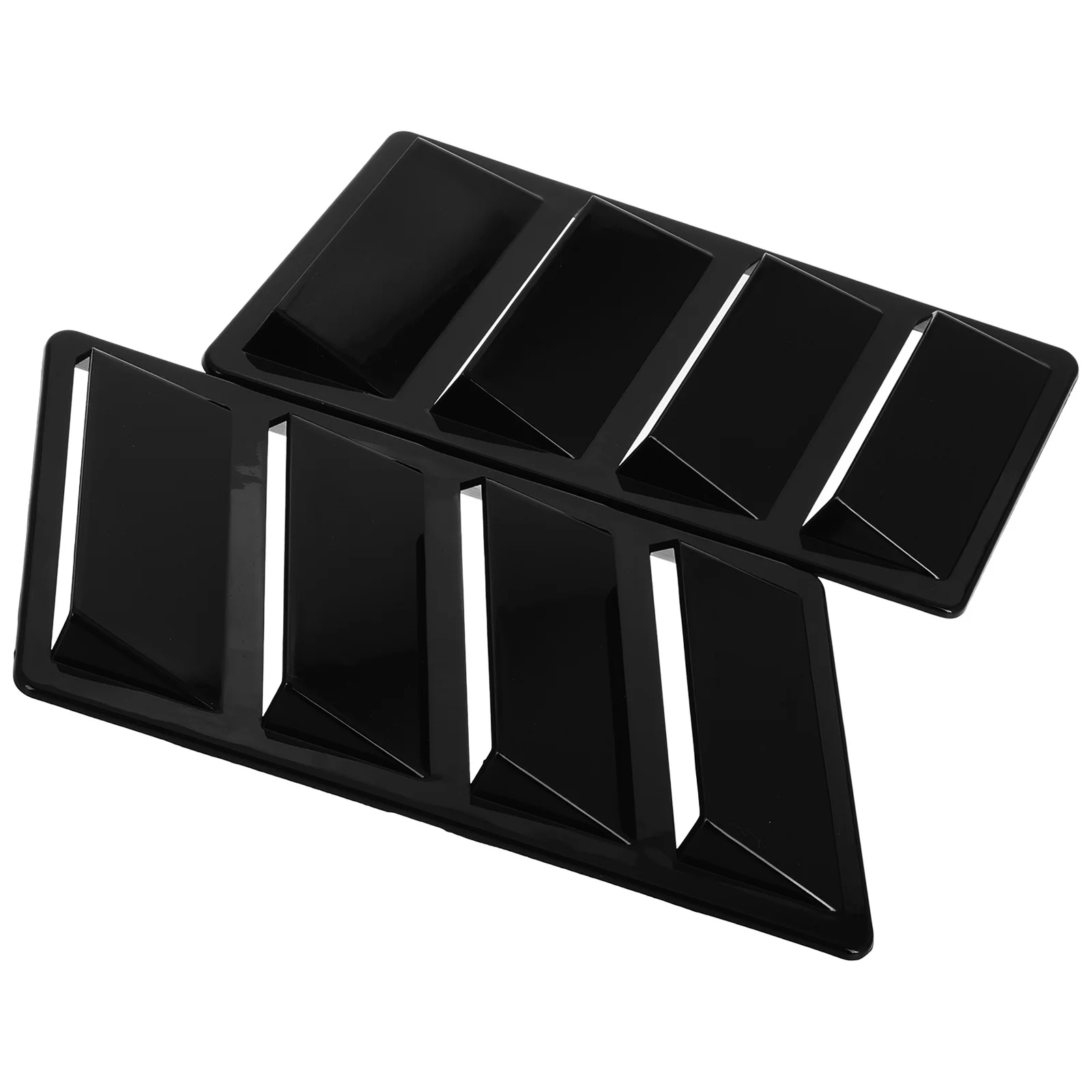 

2pcs Abs Car Hood Scoop Engine Bonnet Vent Trim Universal Auto Exterior Parts Universal Hood Vents Cover Bonnet Air