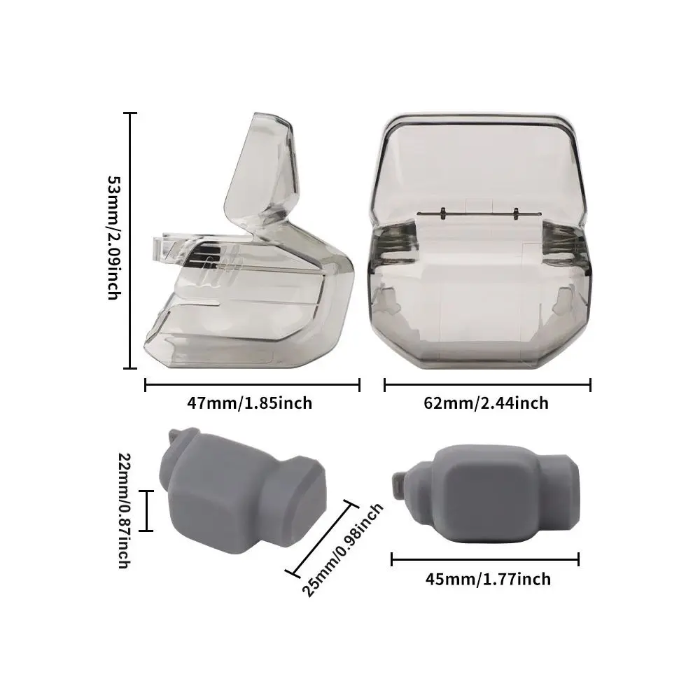 Anti-scratch Lens Cover Dust-proof Anti-collision Gimbal Camera Protective Cap Lightweight Gimbal Protector Guard for DJI Flip
