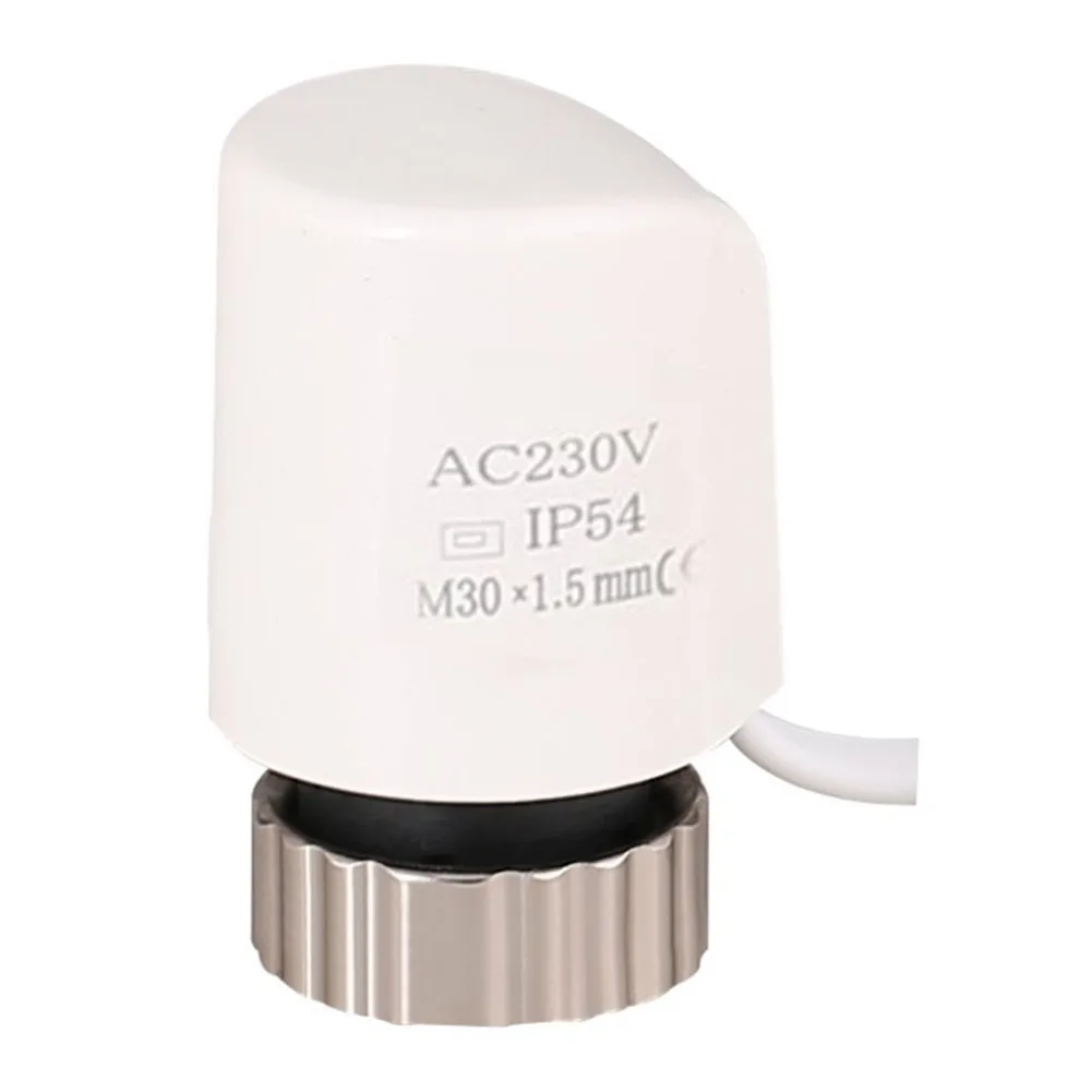 AC230V M30*1.5mm Electric Thermal Actuator For Floor Heating Radiator Valve Thermostatic Radiator Valve