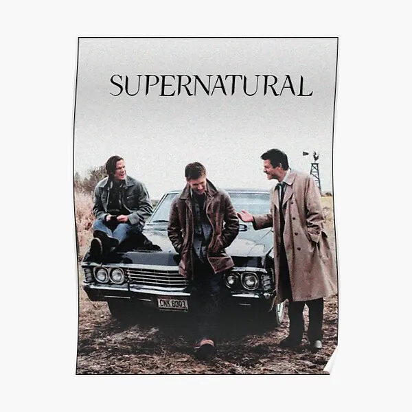 Supernatural Sam Winchester Dean Winch  Poster Modern Mural Decor Room Wall Home Art Vintage Funny Painting Decoration No Frame