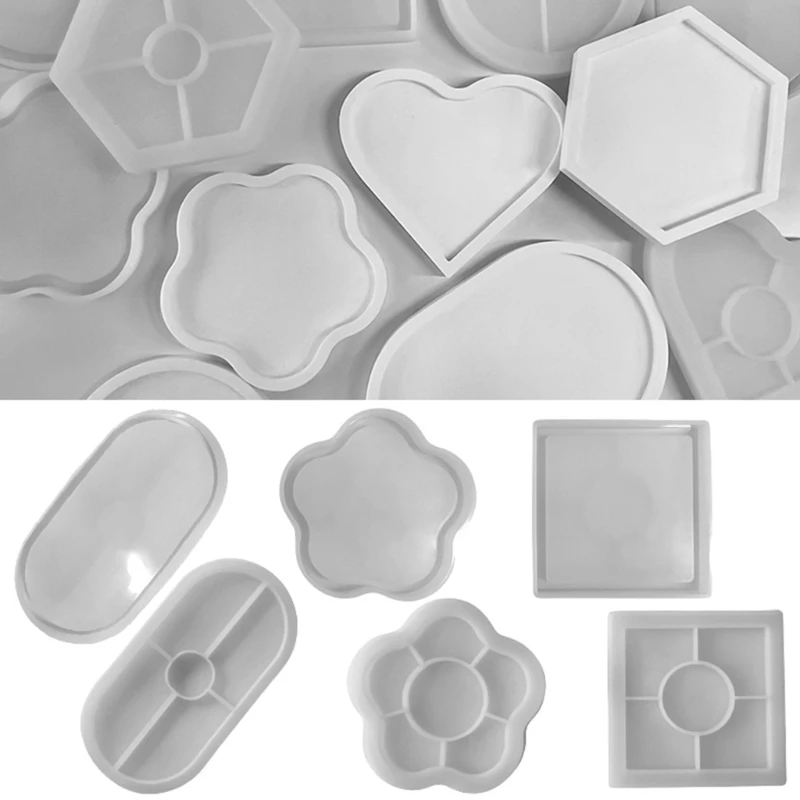 Resin Mold Multi Shapes Crystal Moulds Resin Casting Mold Silicone Molds for Hand Making Cup Dropsale