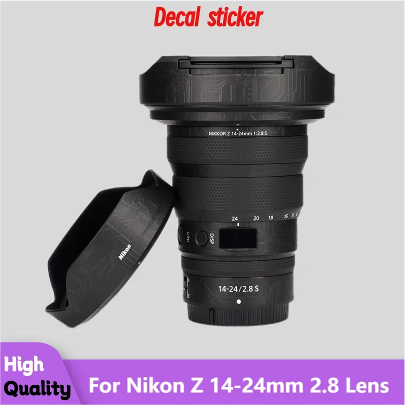 Z14-24/2,8 S Aufkleber Kamera Objektiv Mantel Wrap Film Schutz Vinyl Aufkleber Haut Für Nikon Z 14-24mm 2,8 14-24 F2,8 F/2,8 14-24/2,8