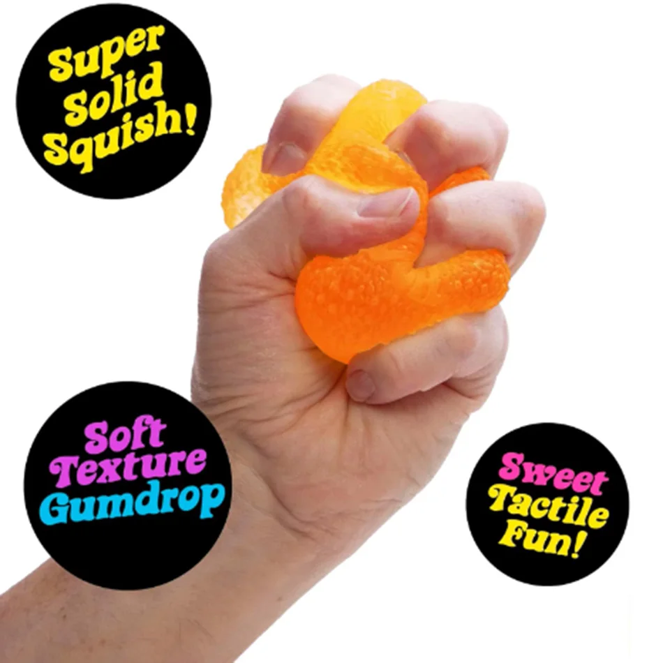 2026 New three-dimensional candy kneading music adult Stress Relief Squeeze sensory Toys Decompression Simulation Cube Gift