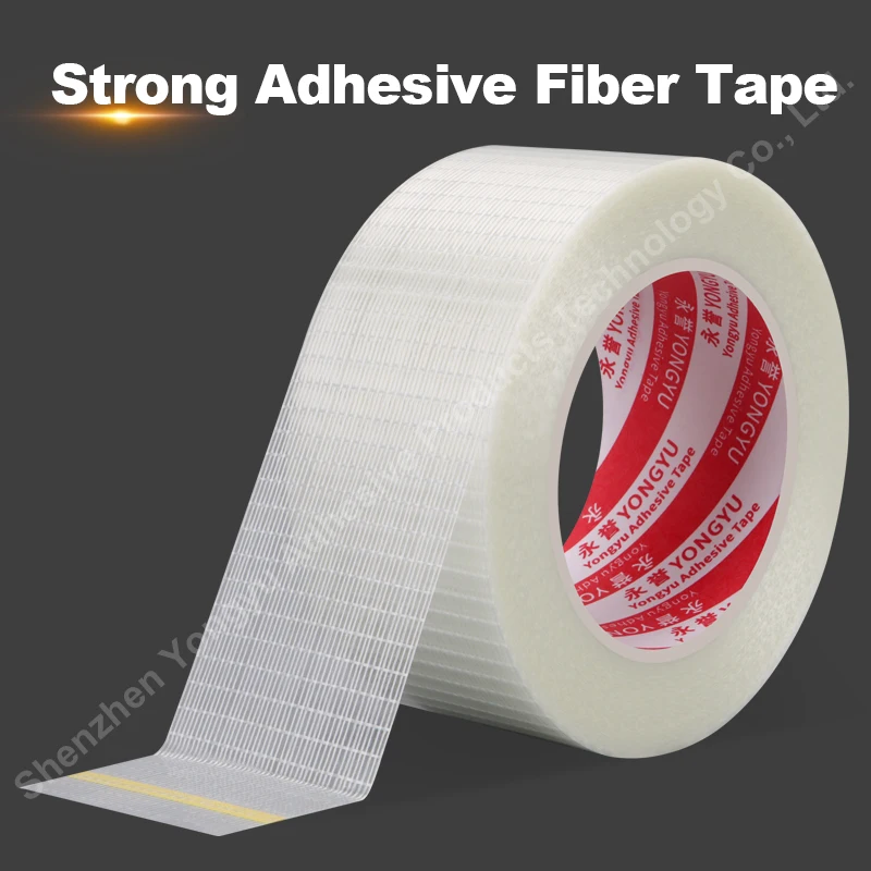 Grid tape High viscosity and high tensile strength mesh glass fiber double-sided tape multi-purpose household tool