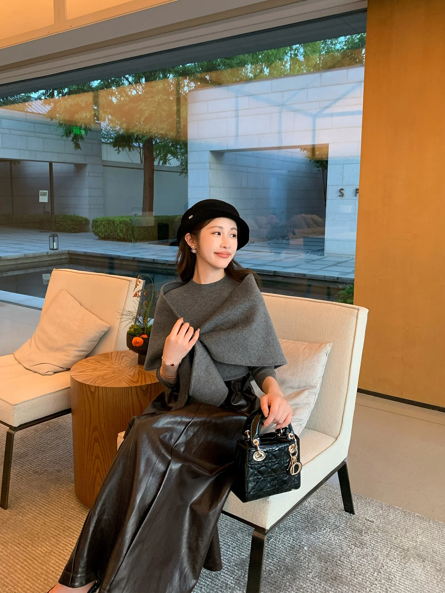 

Шерстяной вязаный топ Ele ey для женщин, Новое поступление, ранняя весна, универсальный модный женский топ небольшого размера