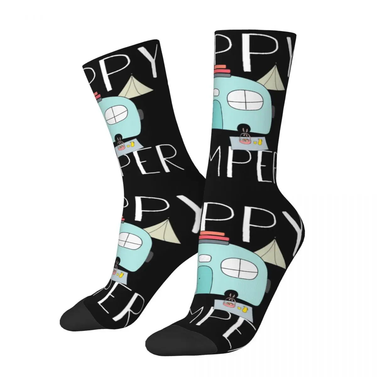 

Harajuku Men Socks Happy Comper Accessories Super Soft Comping Lover Gift Graphic Socks Spring Autumn Winter