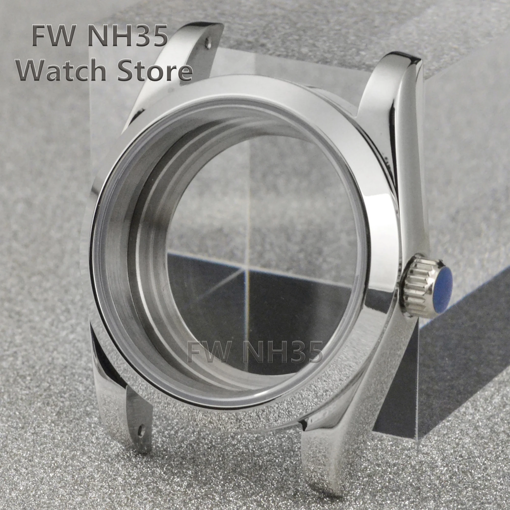 NH35 Case for Datejust Sapphire Crystal 10ATM Waterproof 36/39/41mm Men Watch Case Fit NH35/36 Movement Watch Parts Repair Tools