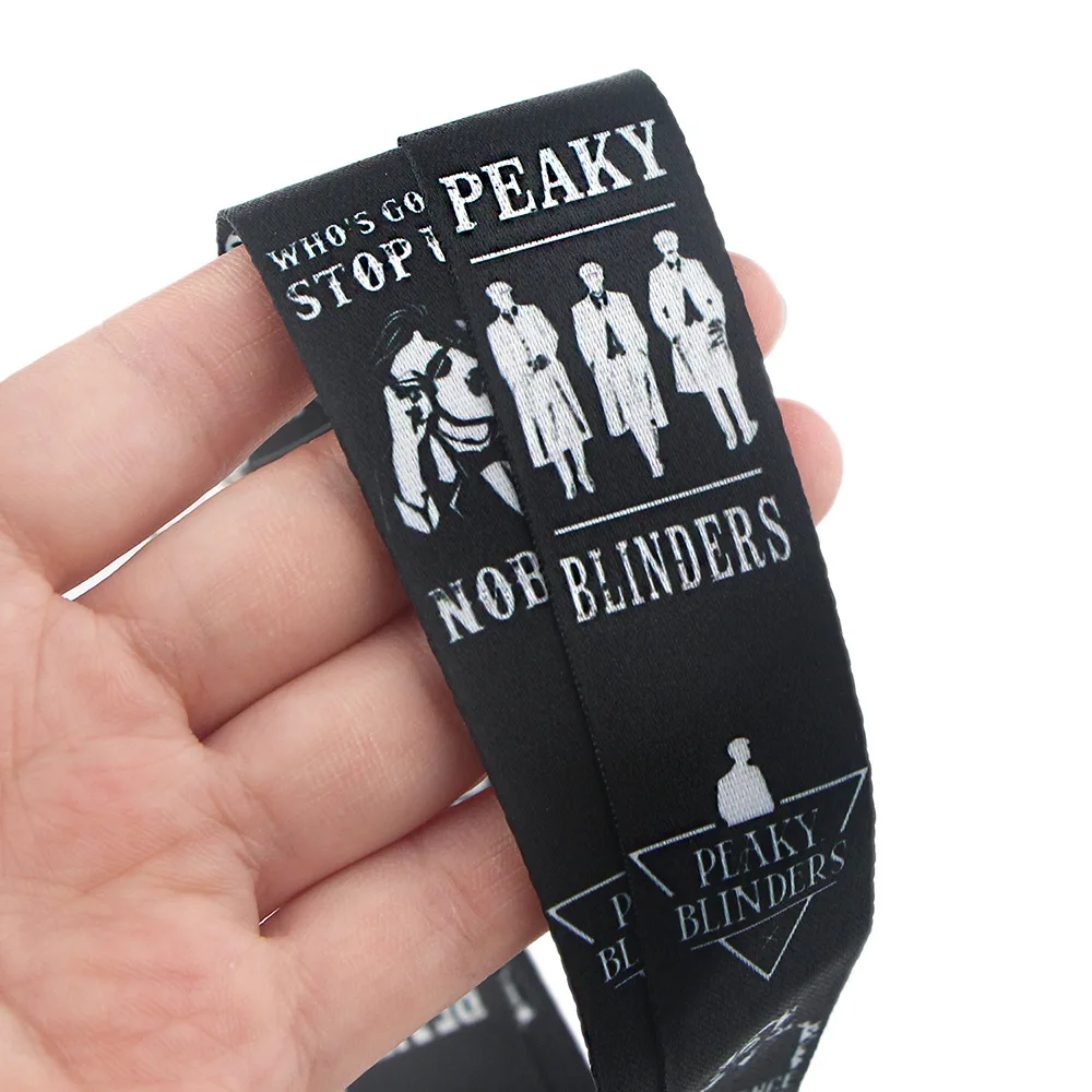 Classic Game Peaky Blinders Lanyard Jewelry Accessory Animation Figure Badge Printing Neck Straps Mobile Phone Key Holder Gift