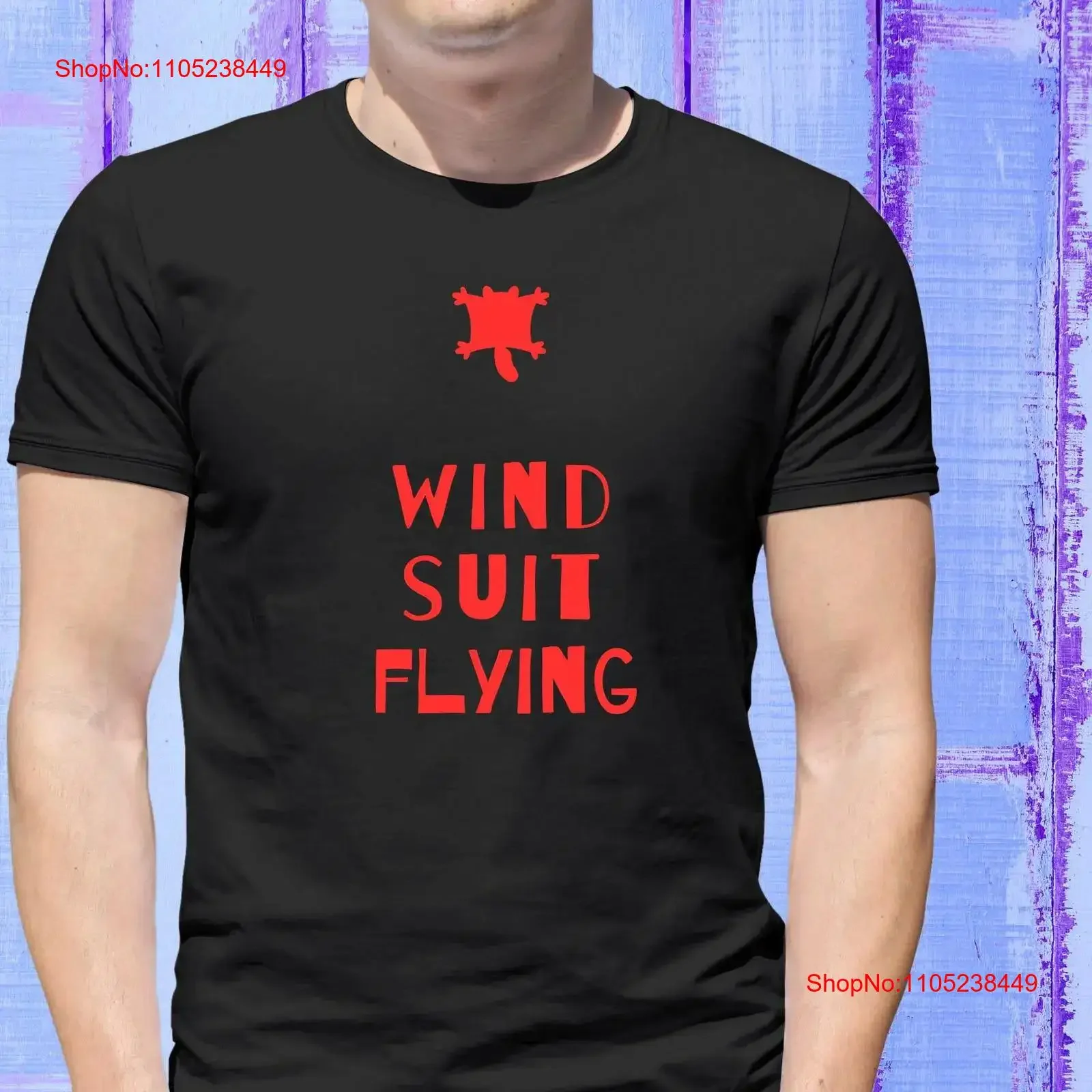 WindSuit flying squirrel Skydiving T Shirt Fun and Stylish Parachuting Perfect for Skydiver vintage Washed Slightly Comfortable