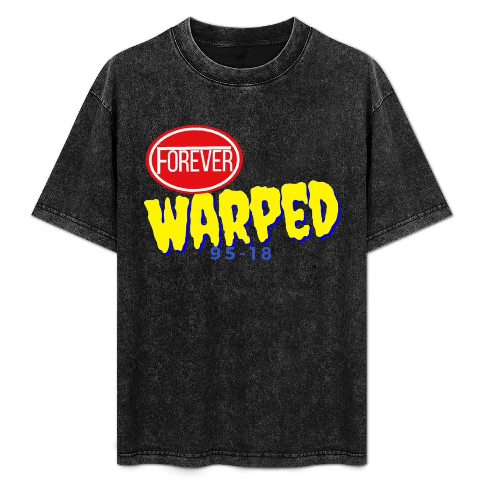 تي شيرت Forever Warped تي شيرت رجالي سريع الجفاف لمحبي الرياضة هدايا مضحكة تي شيرت للرجال من القطن