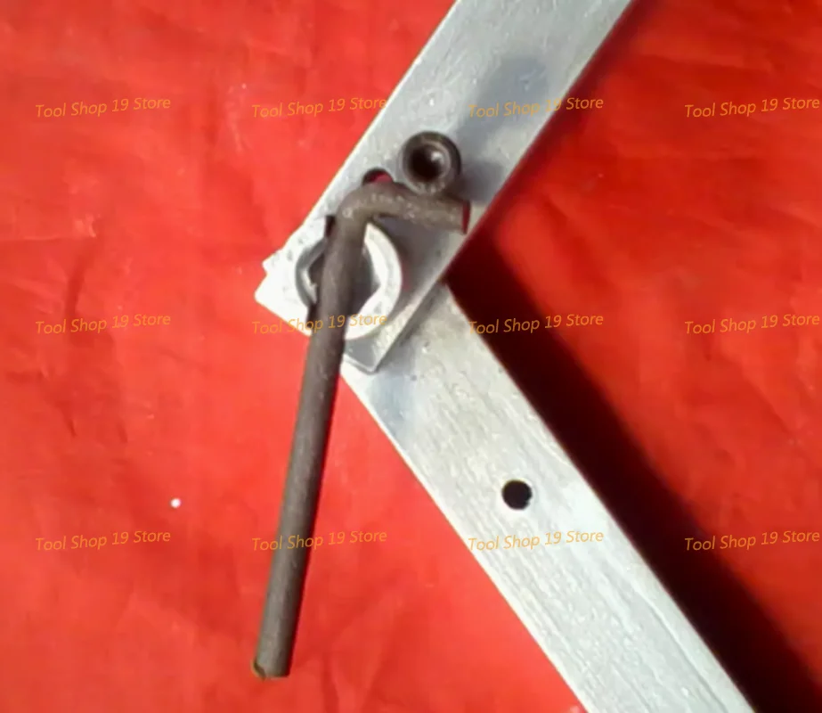 Máquina de Dobra Manual do Fio Dobrador Liso Reforçado do Ferro Dobrador do Ângulo do Fio Espessura de mm ou Menos