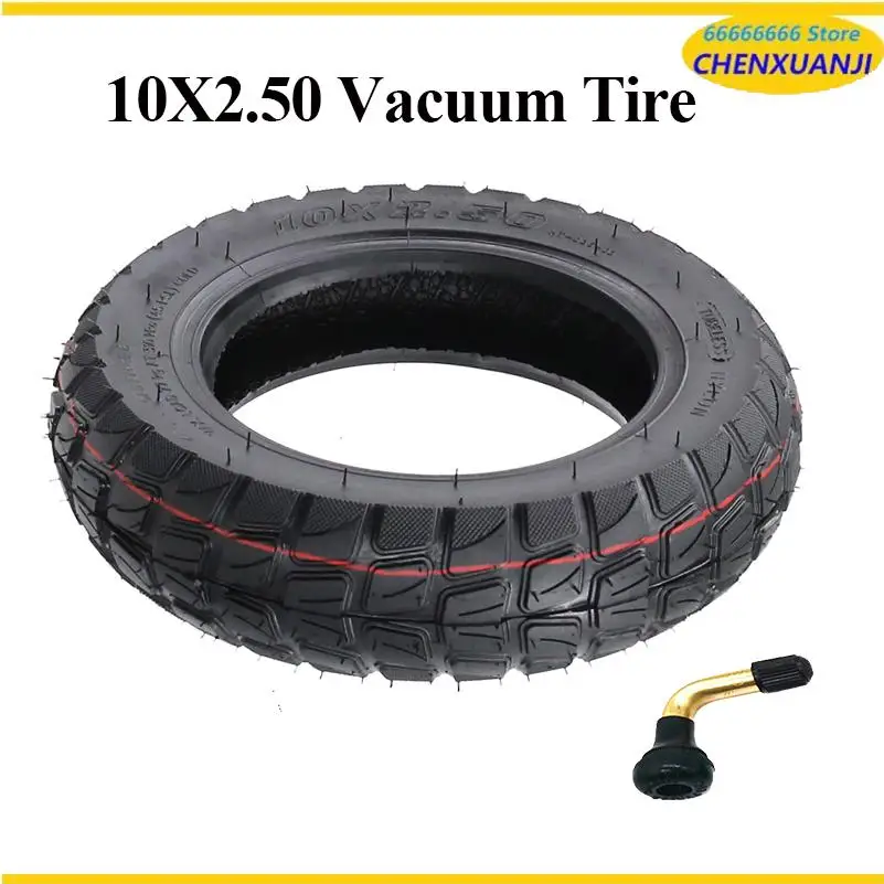 

10 inch electric scooter tubeless tire, suitable for 10x2.50 inflatable wheel vacuum tire