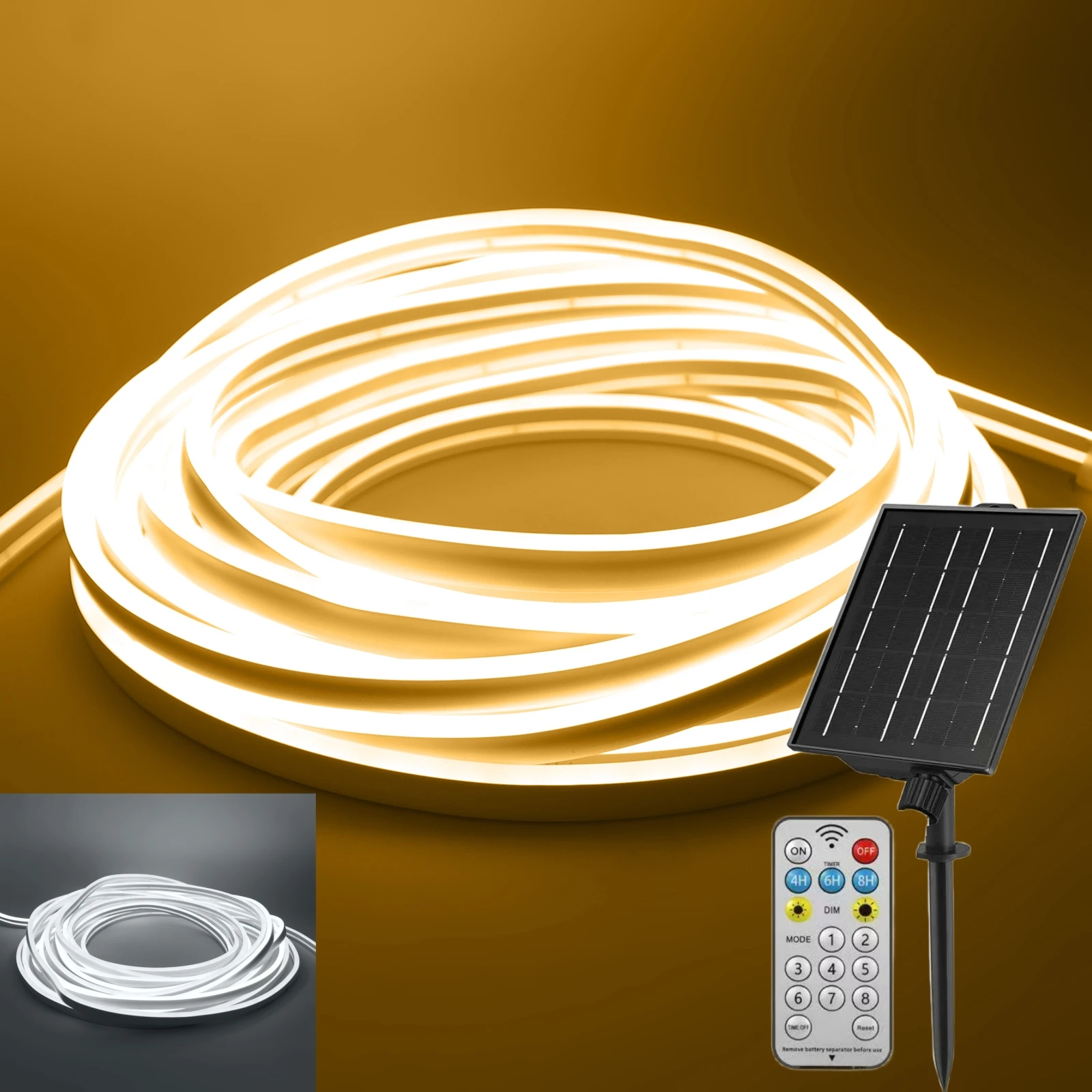 Striscia LED Solare Neon 24V c - Outdoor Power Strip recensione e prezzo