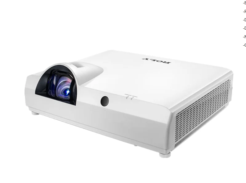 Flyin S600U High Lumens 6000 ANSI WUXGA 3LCD Ultra Short Throw Projector For Business & Education Laser Projection