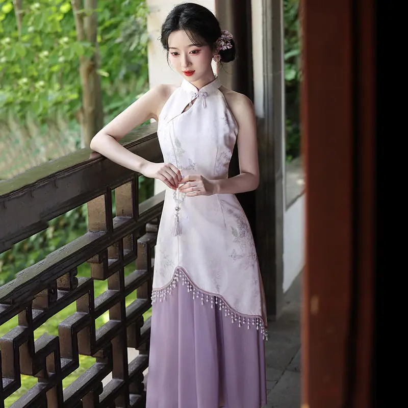 sleeveless-hanging-neck-chinese-style-suzhou-long-cheongsam-improved-young-style-2026-new-female-dress-qipao