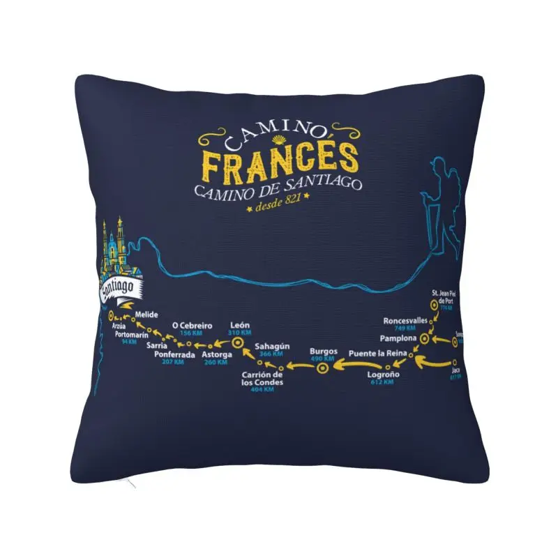 Custom French Way Cushion Cover 45x45cm Velvet Nordic Throw Pillow