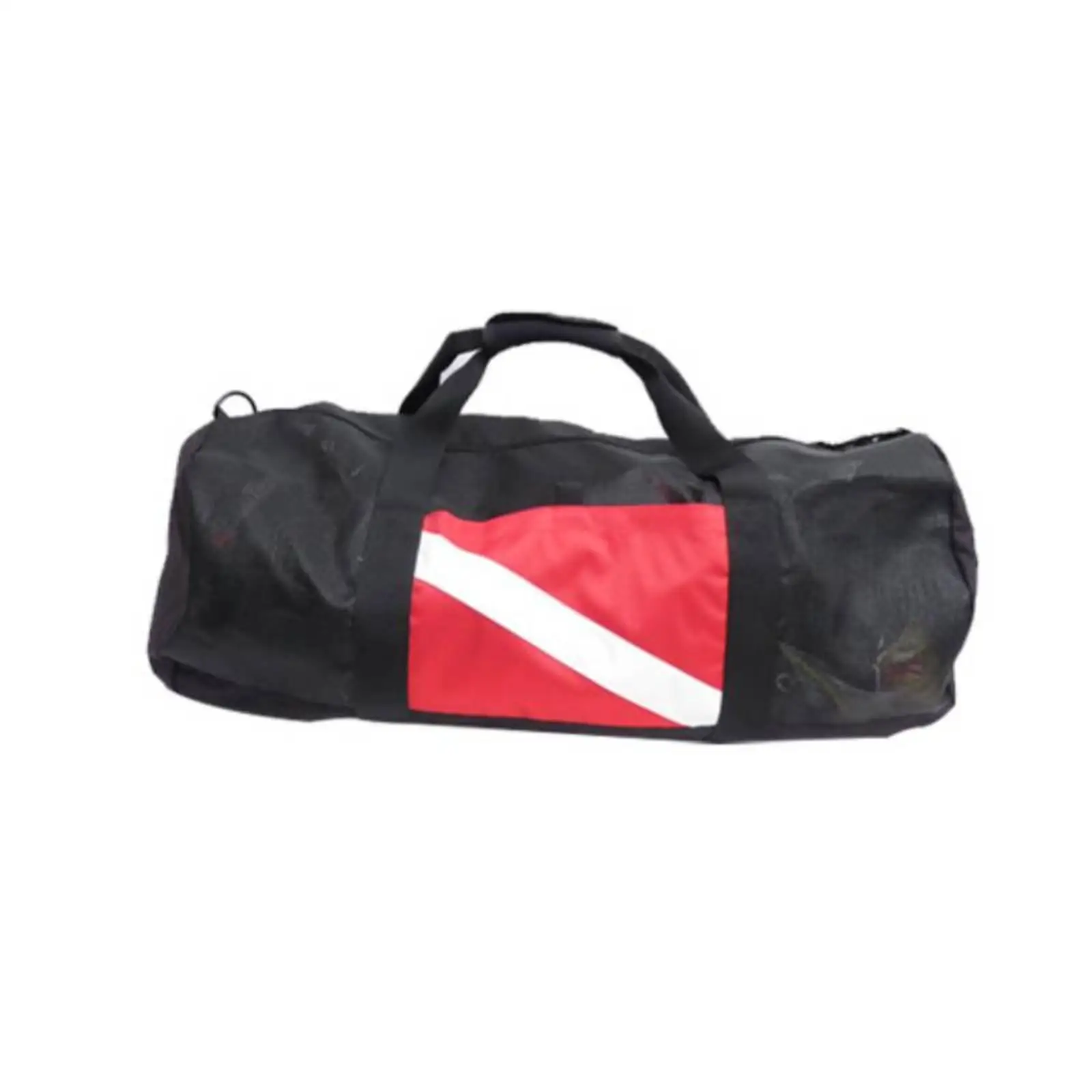 Durable PVC Nylon Diving Mesh Bag for Scuba Gear with Metal Zipper and D Rings