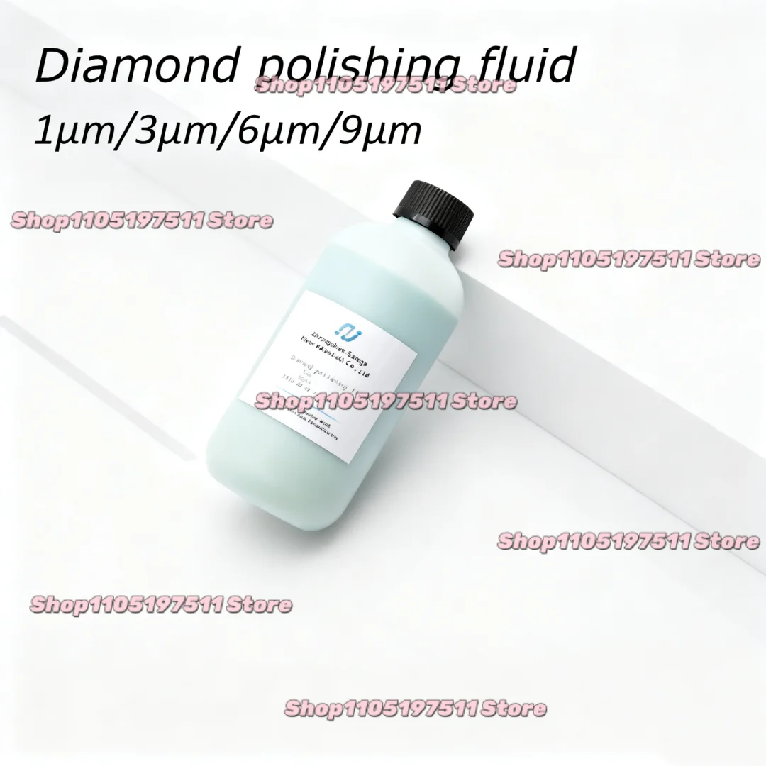 500ml Single Crystal Diamond Suspension Polishing Fluid Metallographic Sapphire Grinding Fluid for For Metal Jewelry Brightener
