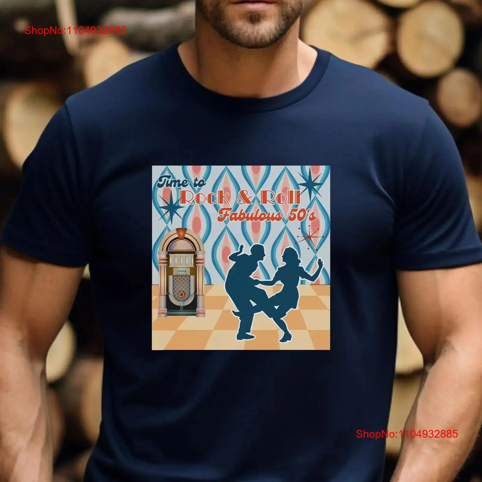 

50s Style Rock and Roll Dance T Shirt Retro Jukebox Sock Hop Theme Trendy Vintage 1950s vintage Washed designer clothes