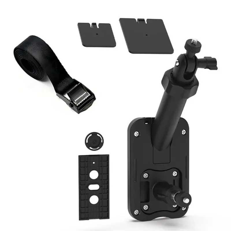 A53M-Drillless Security Camera Mount Bracket Set, Adjustable Holder For Outdoor Surveillance Camera