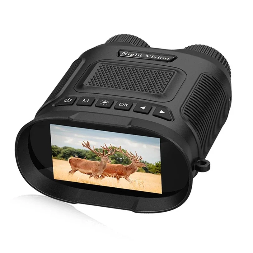 Nick 202640M Pixels 2.5K UHD Binoculars Telescope 8X Zoom 300m Infrared Digital NV Night Vision Binocular Telescope Goggles