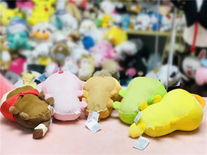 Rilakkuma Korilakkuma pluszowy króliczek zabawka jenot pluszowy miś Kawaii słodkie małe miękkie poduszki dziecięce zabawki dla dziewczynek