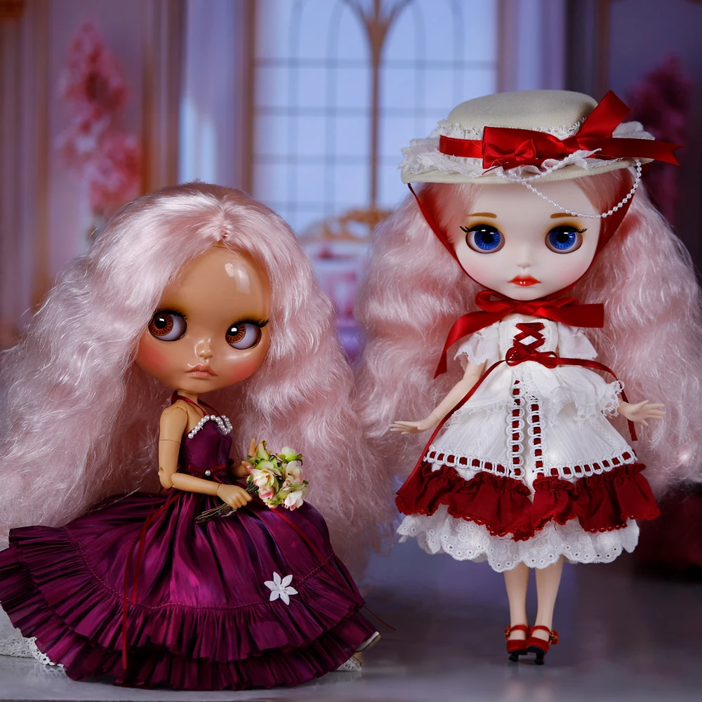 

Кукла ICY DBS Blyth 1/6 с шарнирным телом 30 см, меняющая цвет волос, набор для девочек, игрушка BJD, подарок