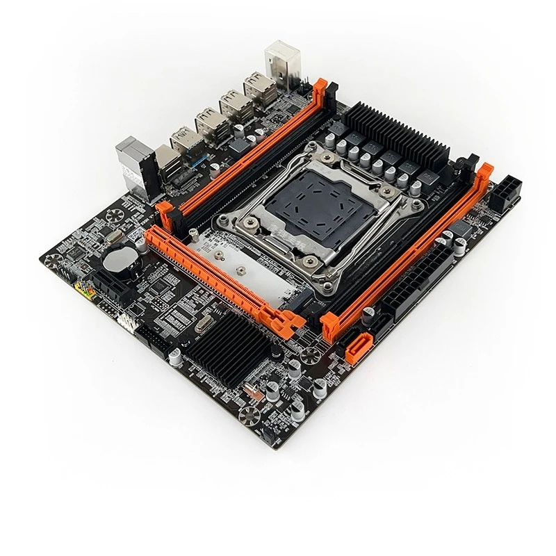 For 2Pcs Yingjie X99H-D4 Desktop Motherboard LGA2011-3 Support ECC Server DDR4 E5 2680V3 CPU