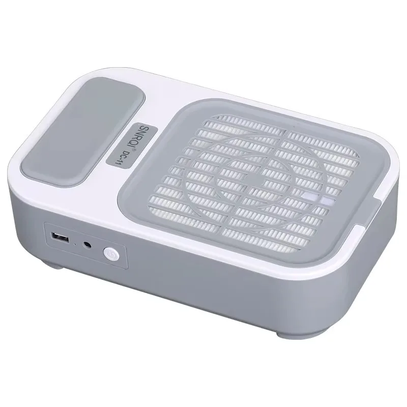 

60W large storage nail vacuum cleaner vacuum cleaner nail dust collector with fan manicure tool