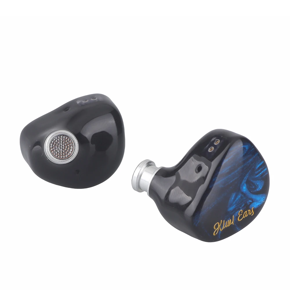Kiwi Ears Cadenza 10mm Beryllium Dynamischer Treiber IEM 3D-Gedruckter HIFI-Kopfhörer mit Abnehmbarem 3,5mm IEM-Kabel – Detail 7