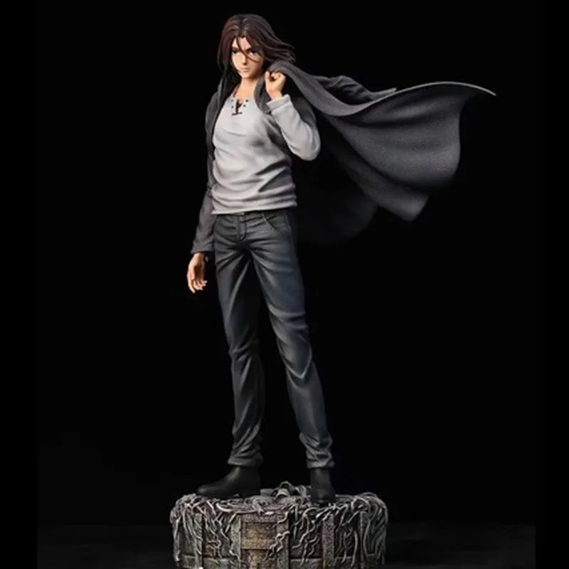 

Attack On Titan: Wings Of Freedom Role Eren Jaeger Survey Corps Double-Headed Sculpted Figure Collect Decoration Anime Gifts